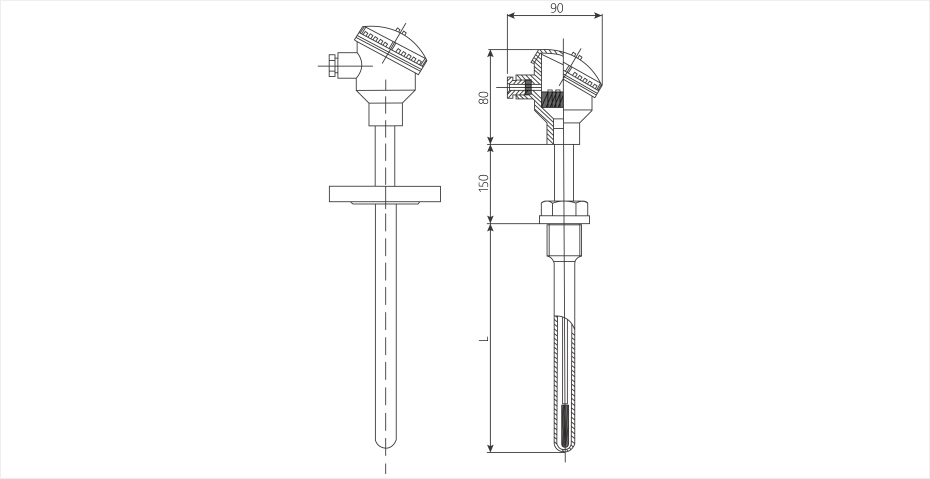 PT100温度变送器